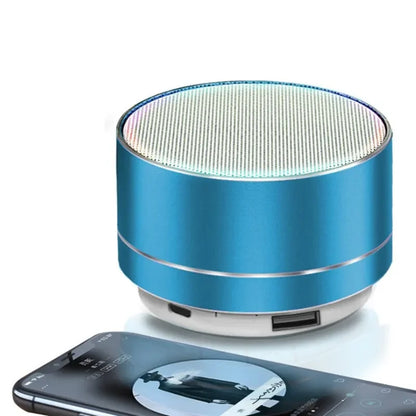 A10 Wireless Bluetooth Speakers Small Steel Cannon Subwoofer Loudspeaker Music Player Stereo Surround Sound Portable Mini Gift