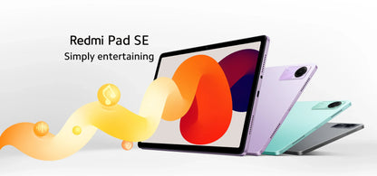 World Premiere】Redmi Pad SE Xiaomi Global Version Mi Tablet  8000mAh Snapdragon® 680 Quad speakers Dolby Atmos® 90Hz 11" Display