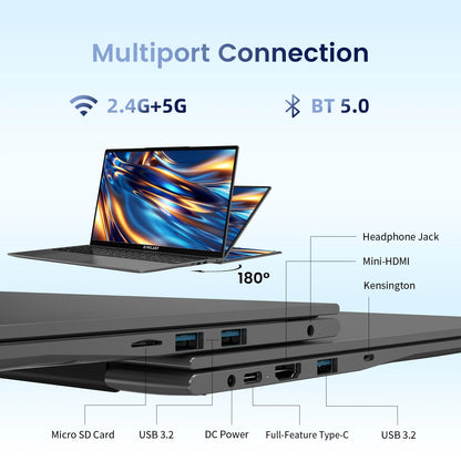 【New】 17,3 inch Teclast F17Plus laptop for Intel N95 16GB RAM 512GB SSD Windows 11 Notebook