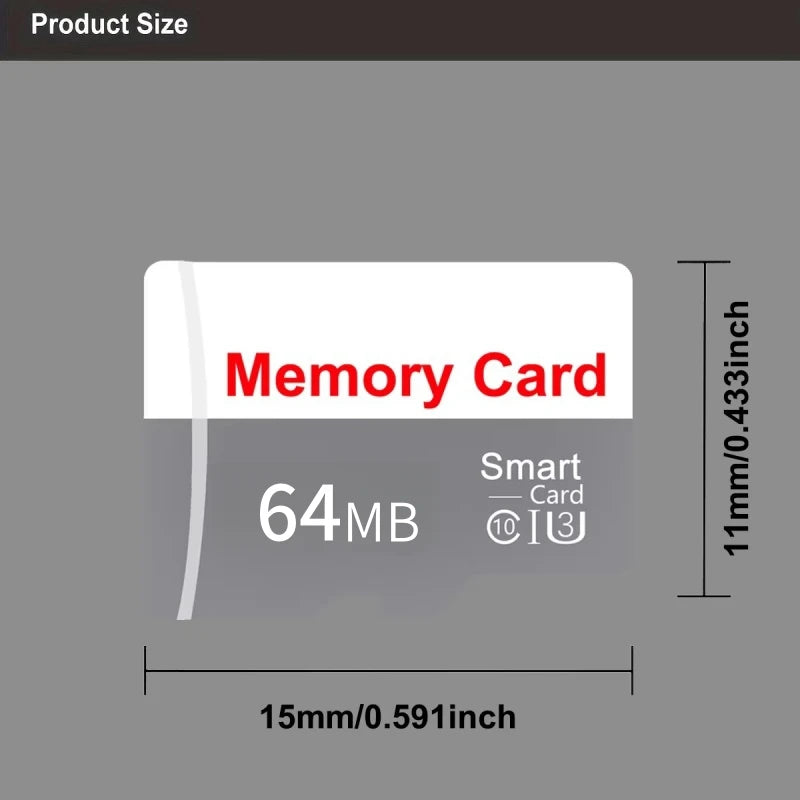 Memory Card Small Capacity 64M 128M 256M 512M TF Card For CCTV Or Camera Class 10 High Speed Memory Card