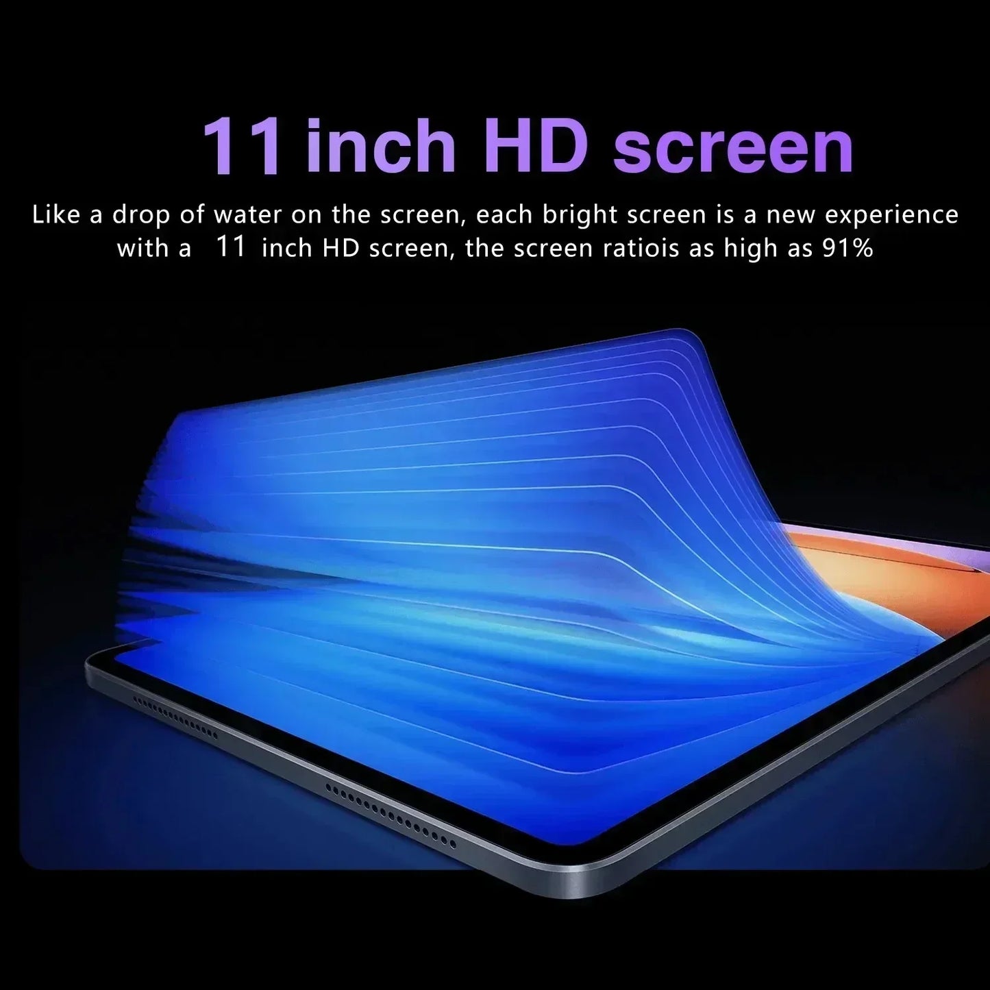 2025 Global Mi 11 inch tablet Android 14 Pad 6S Pro 16GB 1TB Snapdragon 8 Gen2 4K HD 5G WIFI Bluetooth WPS 20000mAh tablets Tab