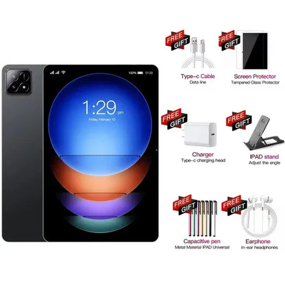 2025 Global Mi 11 inch tablet Android 14 Pad 6S Pro 16GB 1TB Snapdragon 8 Gen2 4K HD 5G WIFI Bluetooth WPS 20000mAh tablets Tab