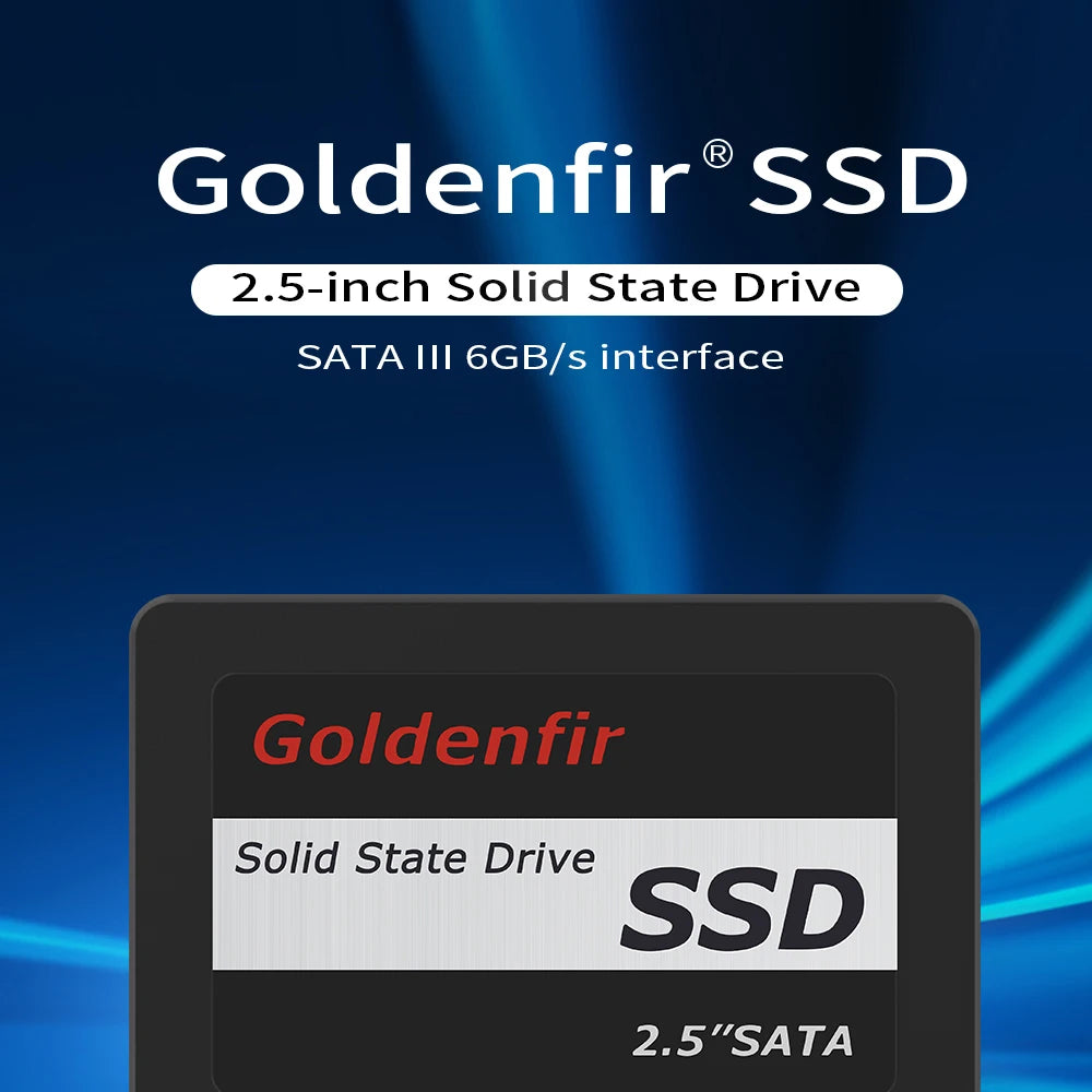 Goldenfir 2.5 Inch Solid State Drive Hard Disk Drive 2TB 1TB 960GB 512GB 256GB 128GB 480GB 120GB 360GB Internal Hard Drives