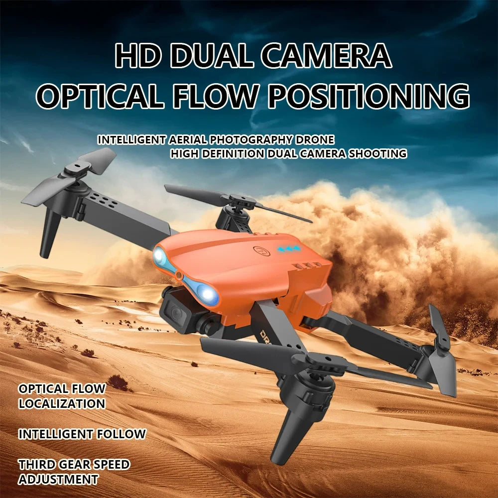 KBDFA E99Pro Drone HD Professional 4k drone Dual Camera WIFI fpv  Aircraft Quadcopte Obstacle Avoidance Aerial Photography Drone