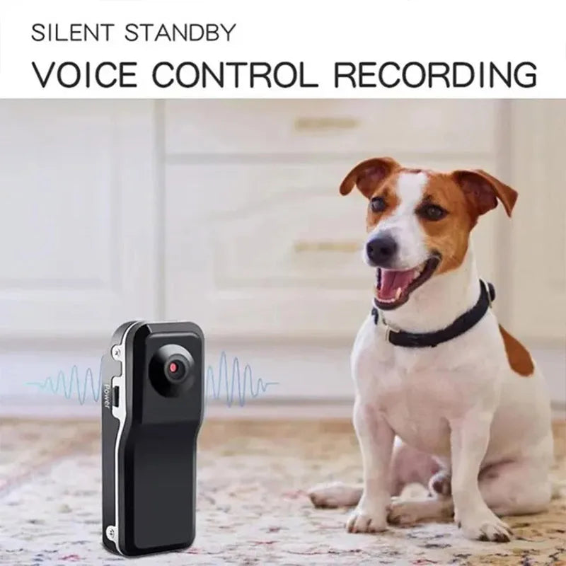 Mini HD  DV Camera Body Camcorder Mount Portable Video Record Nanny Security Cam Small Sports Car DVR Webcam For Home and Office