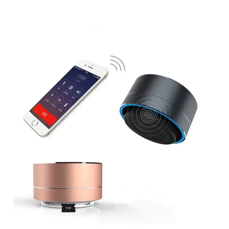 A10 Wireless Bluetooth Speakers Small Steel Cannon Subwoofer Loudspeaker Music Player Stereo Surround Sound Portable Mini Gift