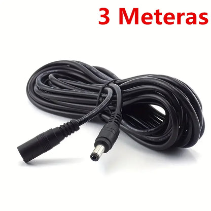 DC Extension Cable 5.5x2.1mm Connector Power Cord Cable Extender For CCTV Security Camera 12 Volt Extension Cord