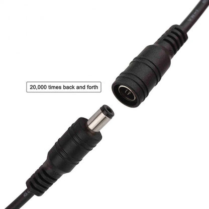 DC Extension Cable 5.5x2.1mm Connector Power Cord Cable Extender For CCTV Security Camera 12 Volt Extension Cord