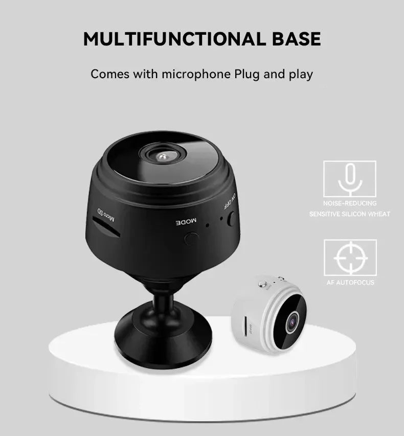 A9 Mini Camera HD 720P Intelligent Home Security IP WiFi Camera Monitor Mobile Remote Camera Mobile Remote Application