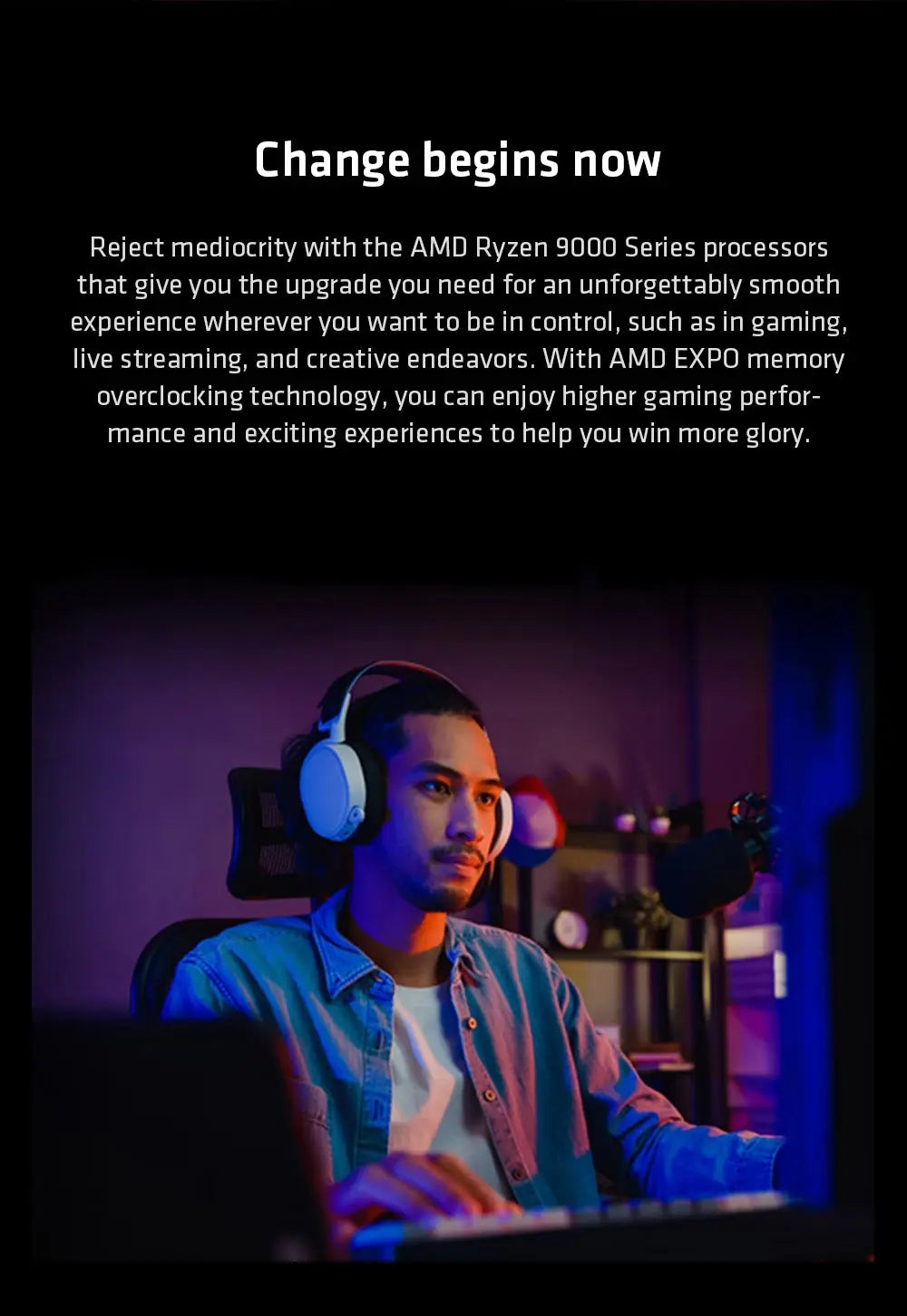 AMD Ryzen 5 9600X Processor 5.4GHz 6-Core 12-Thread 38MB Game Cache 4NM TDP 65W Socket AM5 Gaming CPU Zen 5 Integrated Graphics