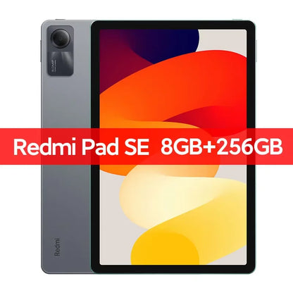 World Premiere】Redmi Pad SE Xiaomi Global Version Mi Tablet  8000mAh Snapdragon® 680 Quad speakers Dolby Atmos® 90Hz 11" Display