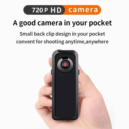 Mini HD  DV Camera Body Camcorder Mount Portable Video Record Nanny Security Cam Small Sports Car DVR Webcam For Home and Office