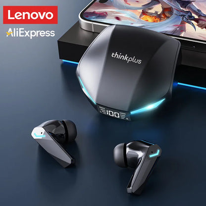 Choice Lenovo GM2 Pro Earphones Bluetooth 5.3 Wireless Earbuds Low Latency Headphones HD Call Dual Mode Gaming Headset With Mic