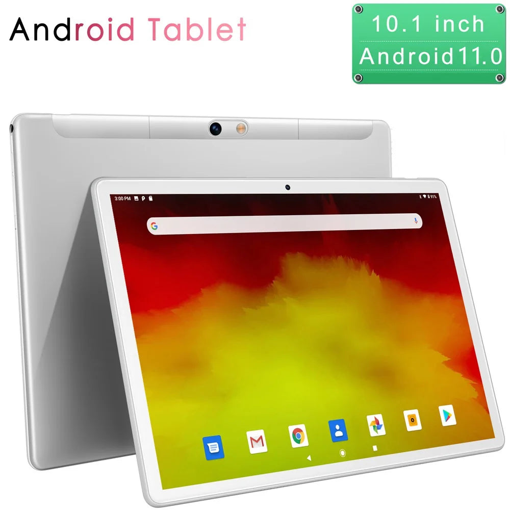 New 10.1 Inch Android Tablet Pc Google Play Dual Cameras Octa Core Dual SIM Phone Call Tablets Bluetooth Wifi 4GB RAM 64GB ROM